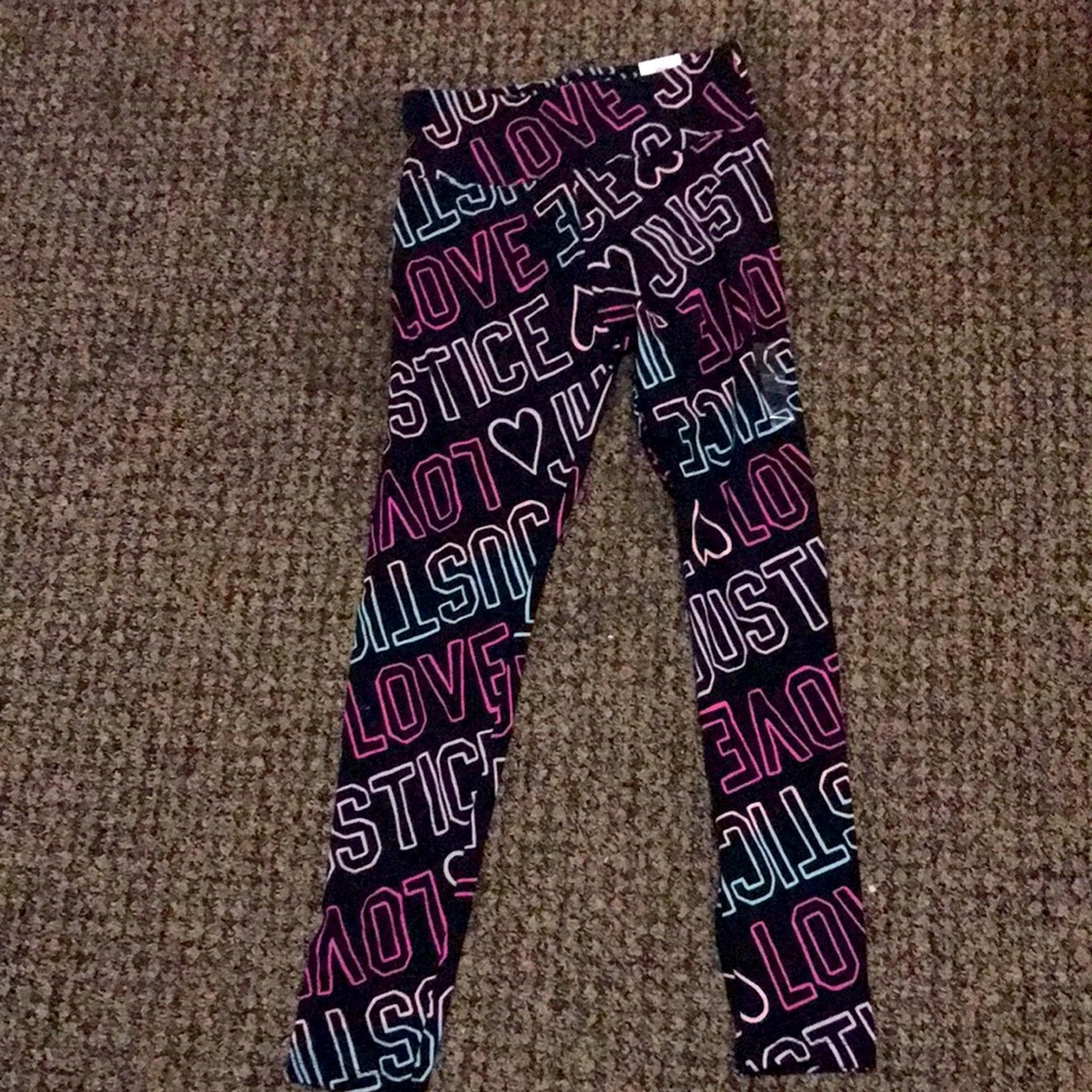 justice pants size 14